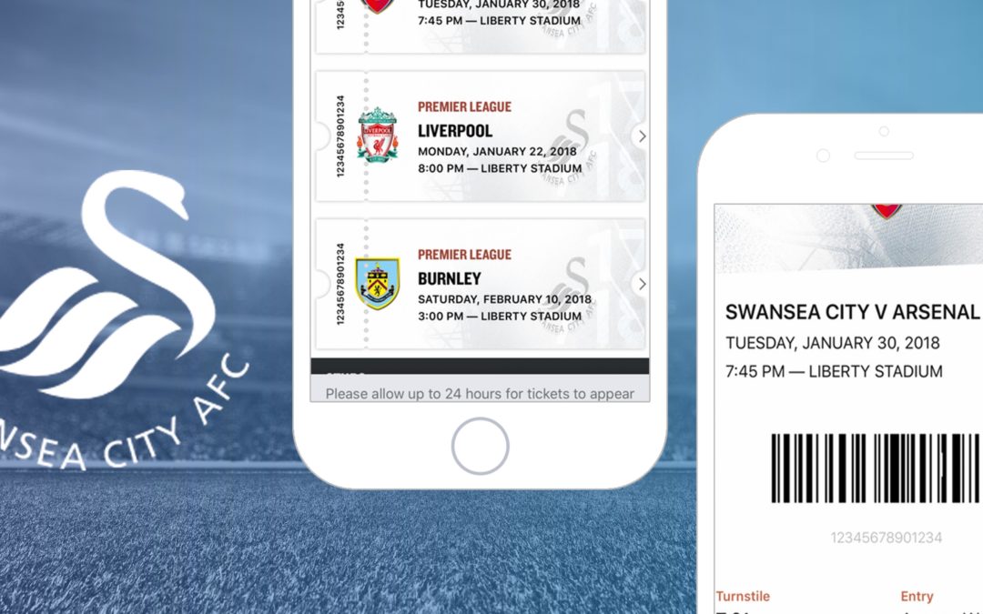 Ticketmaster helps Swansea City deliver In-App ticketing and mobile ticket delivery