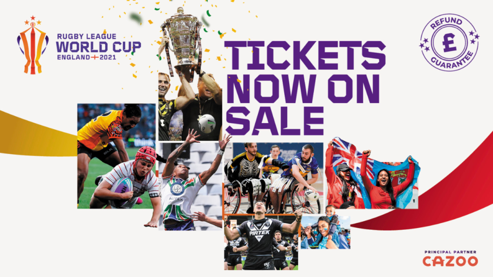 Rugby League World Cup 2021 Now on Sale Ticketmaster Sport