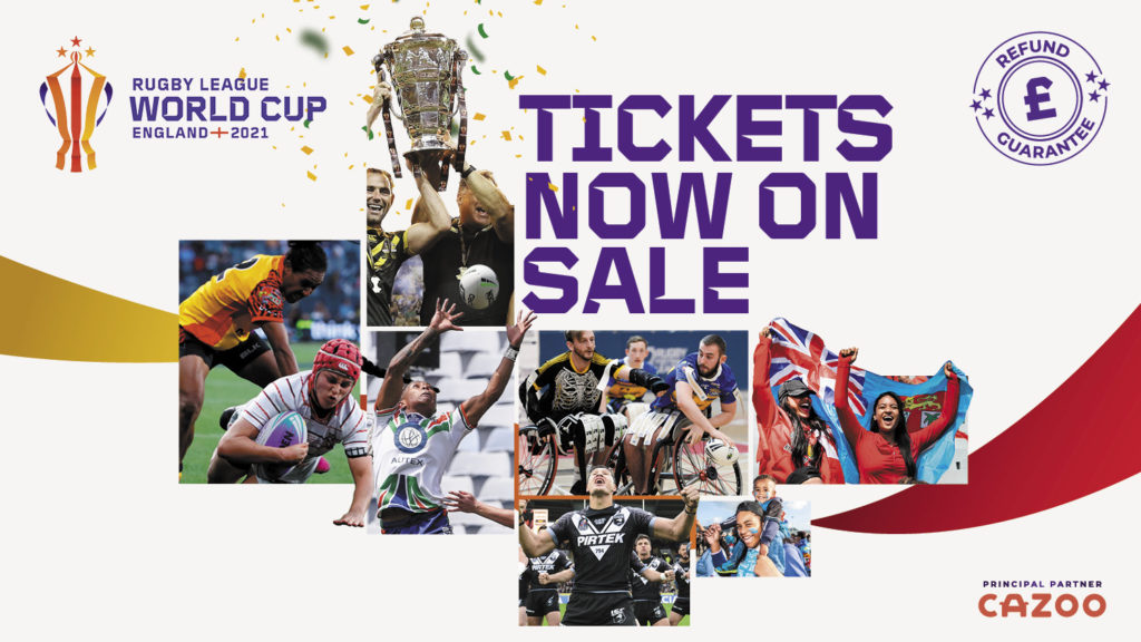 Rugby League World Cup 2021 Now on Sale Ticketmaster Sport