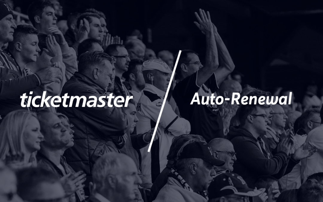 Auto-Renewal Technology Now Live On Ticketmaster