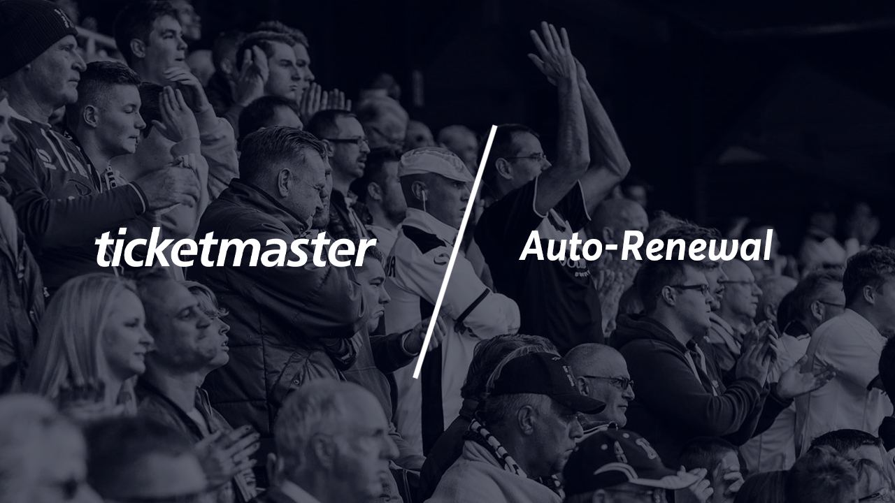 How clients have seen success with Auto-Renewal on Ticketmaster ...