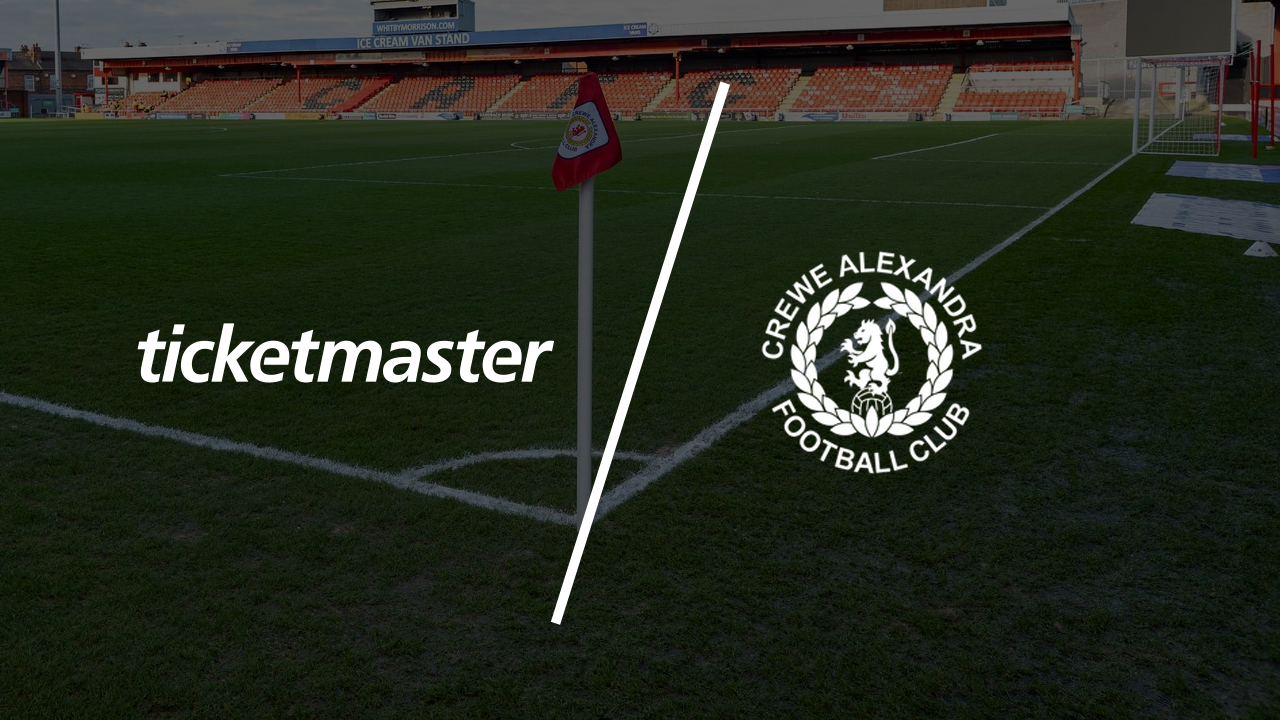 Ticketmaster Sport extends Crewe Alexandra partnership as club’s official ticketing provider